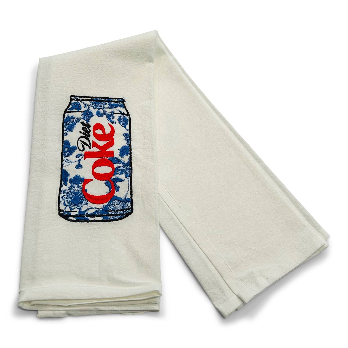 Chinoiserie Diet Coke Cotton Towel