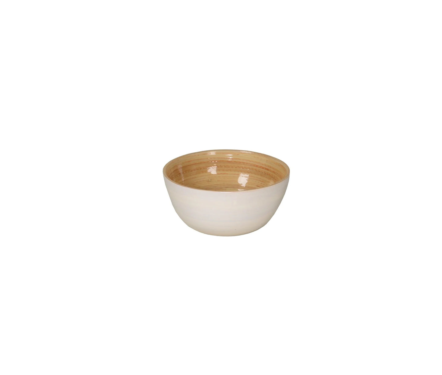 Bamboo Mini Bowl, White