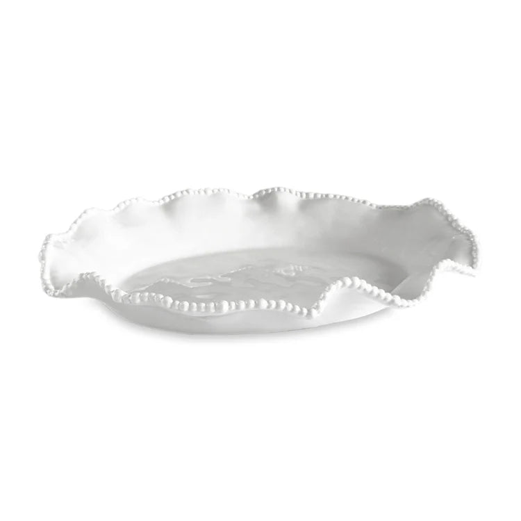 Alegria Oval Platter (White)