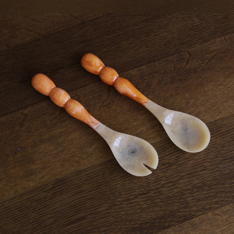 Rio Bubble Salad Servers(Orange)