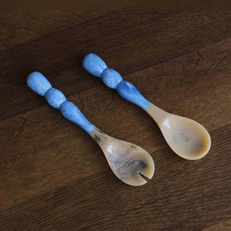 Rio Bubble Salad Servers (Blue)