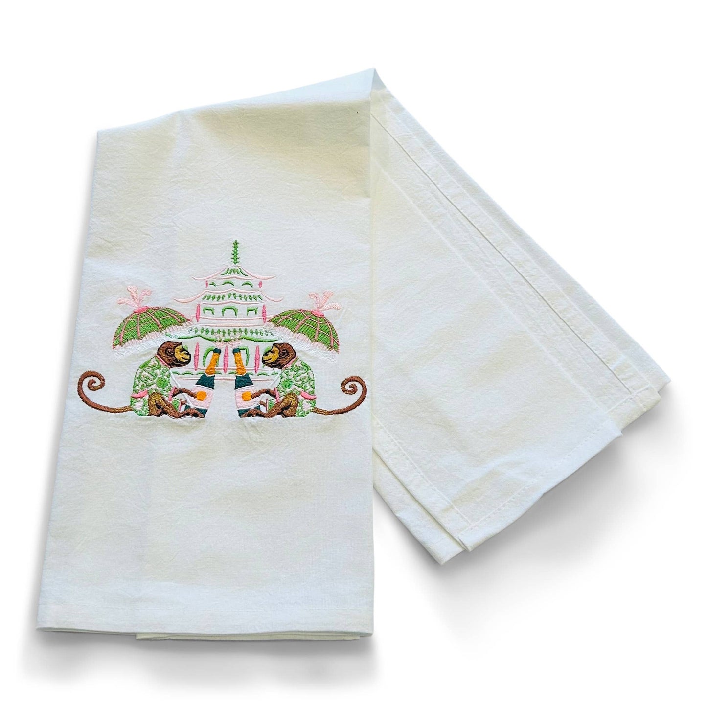 Celebrating Monkeys Cotton Towel