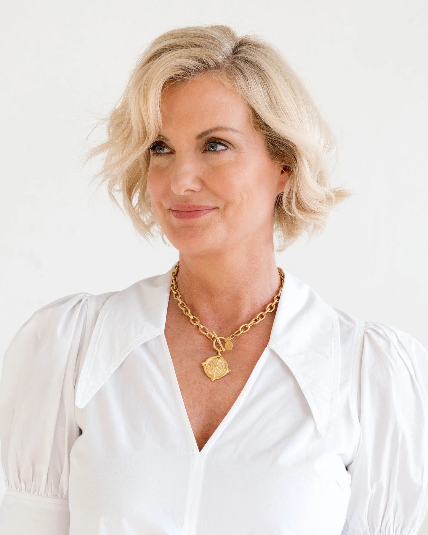 Compass Toggle Necklace