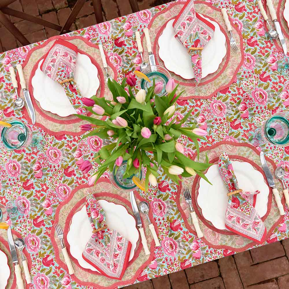 Wildflower Garden Tablecloth | 60x120