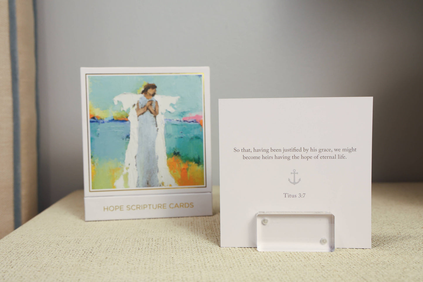 2x1 Acrylic Scripture Card Stand/Place Card holder
