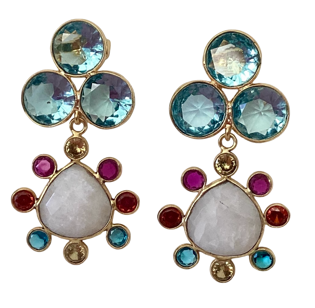 Leighton Blue Earrings