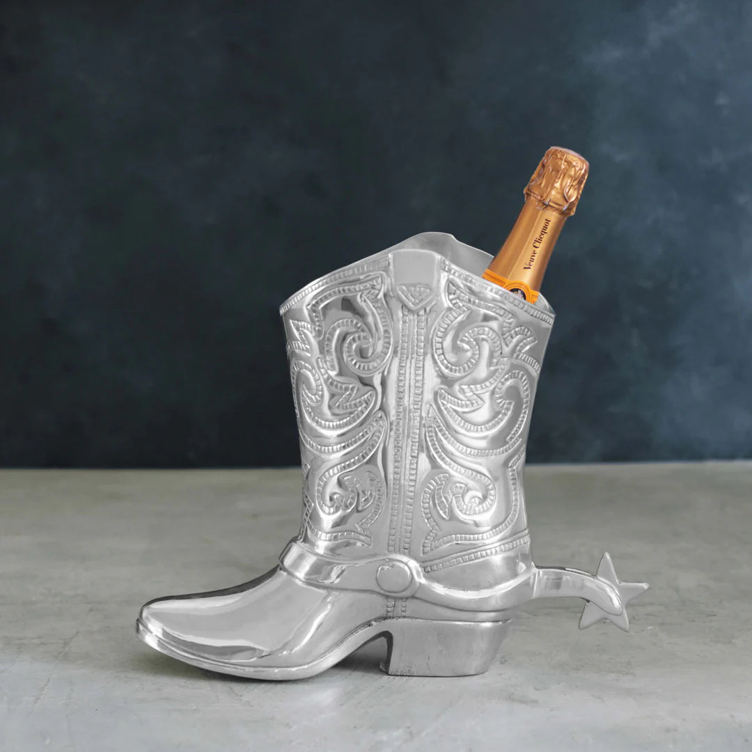 Cowboy Boot Wine Bucket