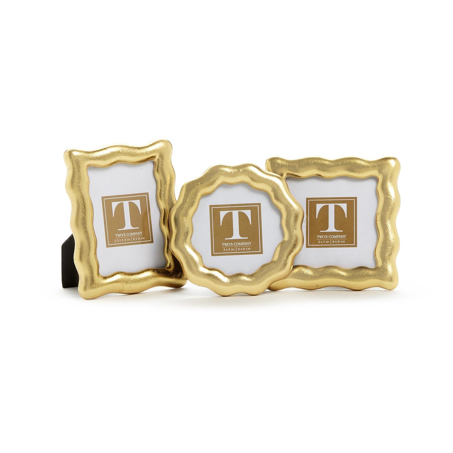 Petite Golden Ore Photo Frame, Asst'd Shapes