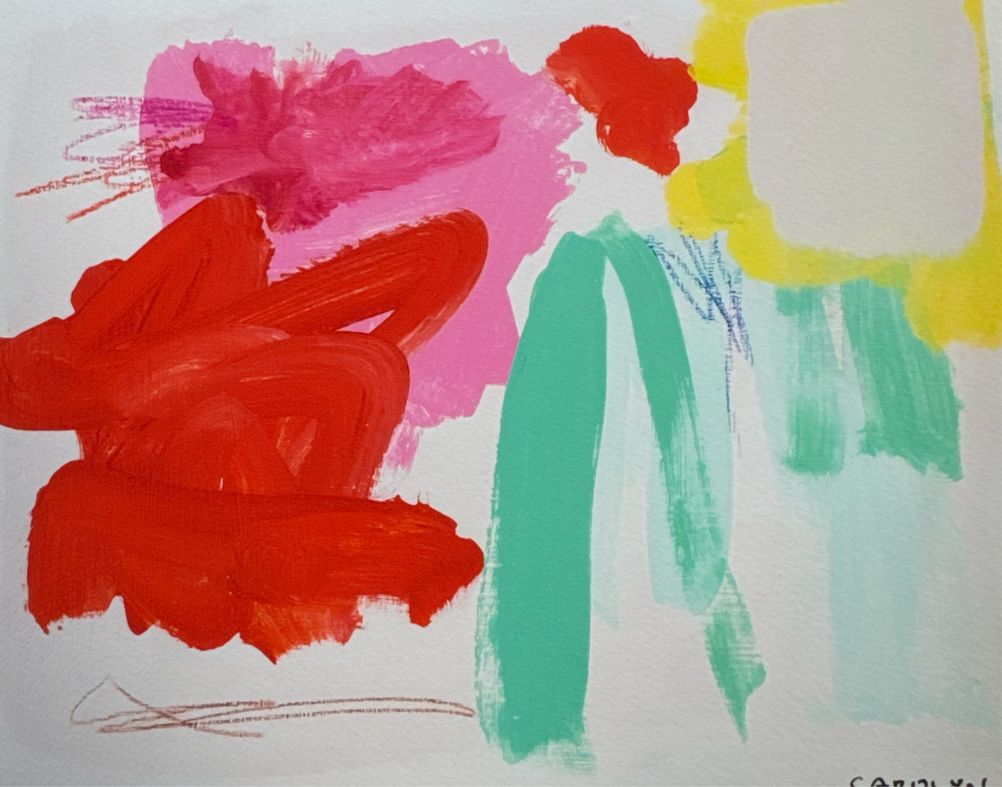 Lefkes Original Art Print