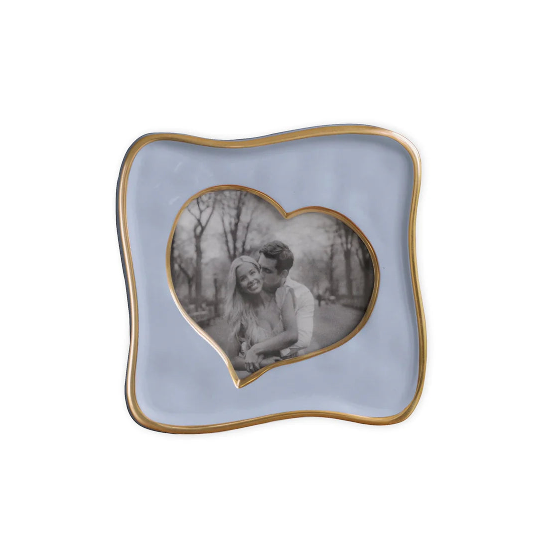 Encanto Curved Heart 5 x 5 Frame | Periwinkle