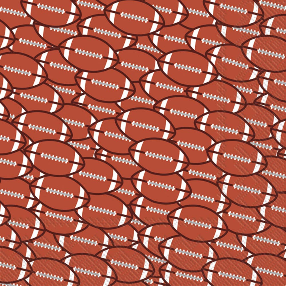 Football Paper Cocktail Napkins
