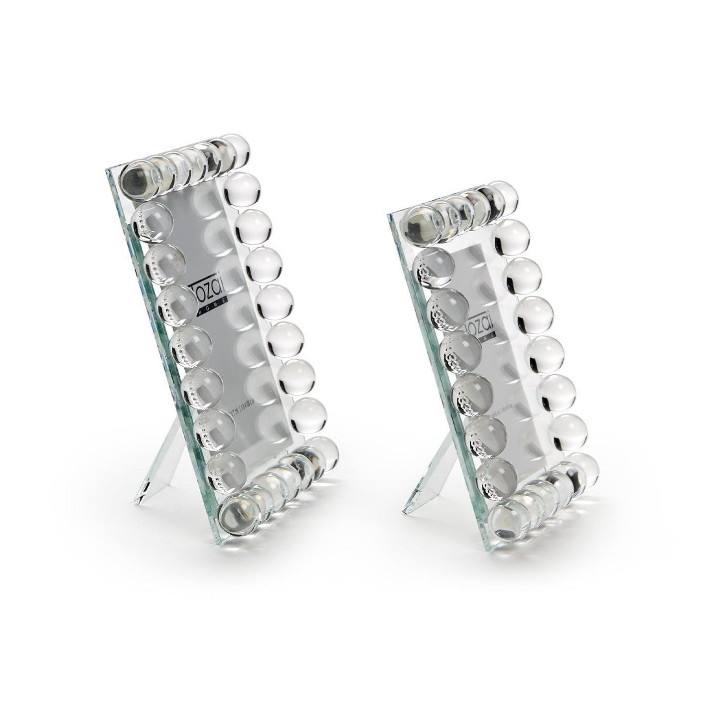 Bubble Crystal Glass Photo Frame