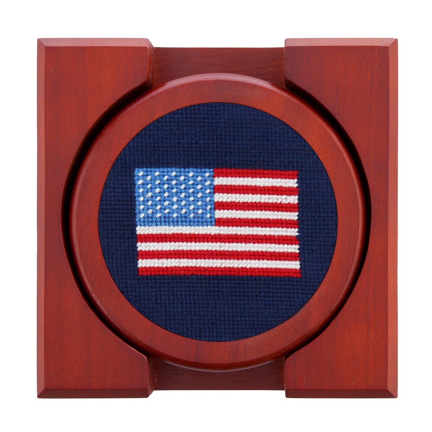 American Flag Coasters (Dark Navy)