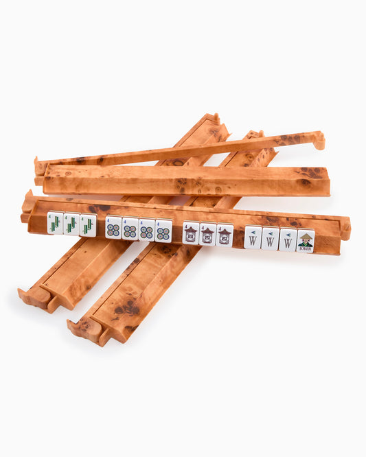 Burl Acrylic Rack and Pusher Set