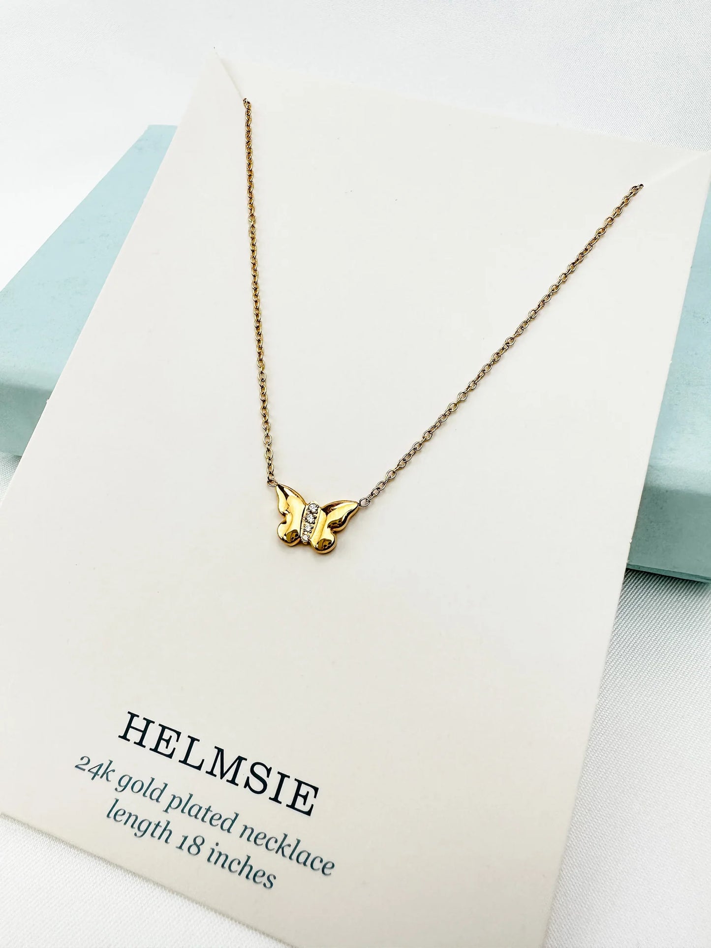 Single Butterfly Necklace