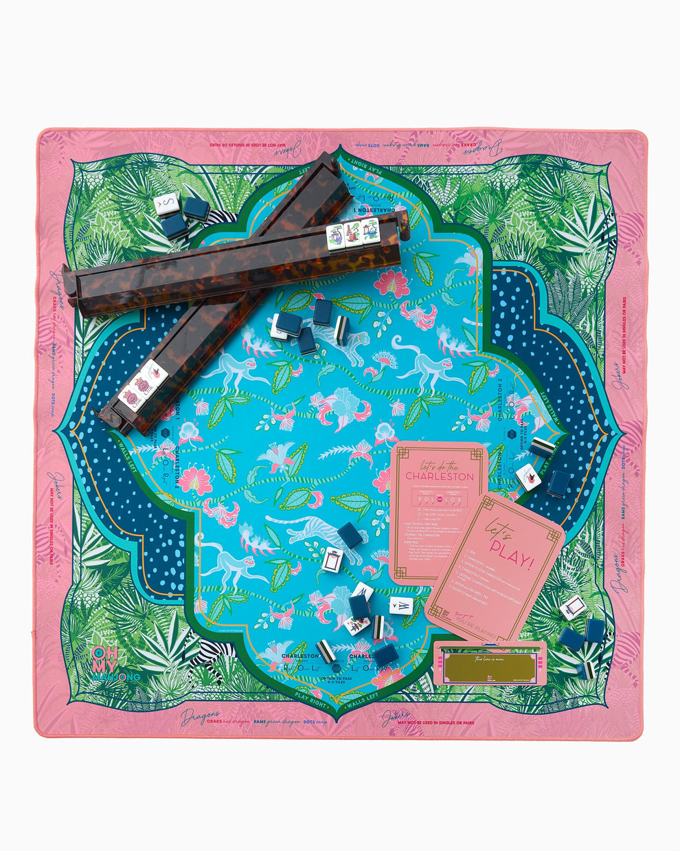 Serengeti Mahjong Mat in Tube