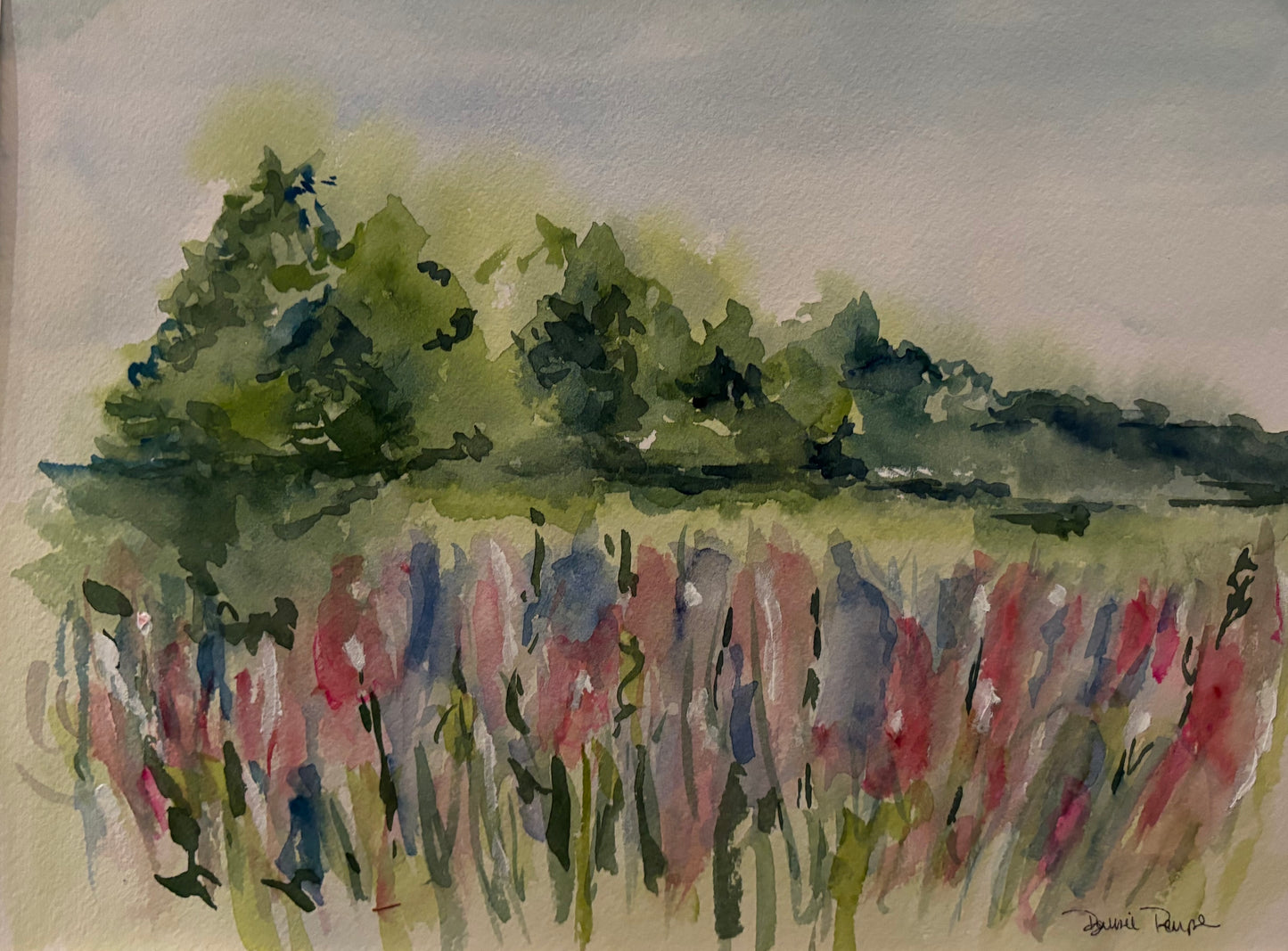 Flowered Field