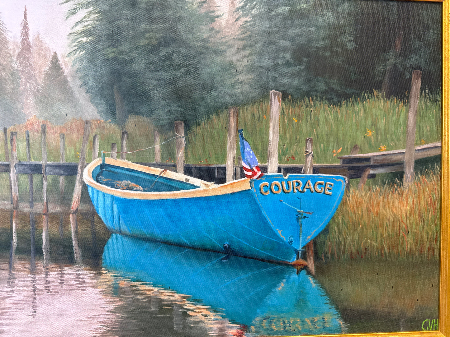 spring on the river