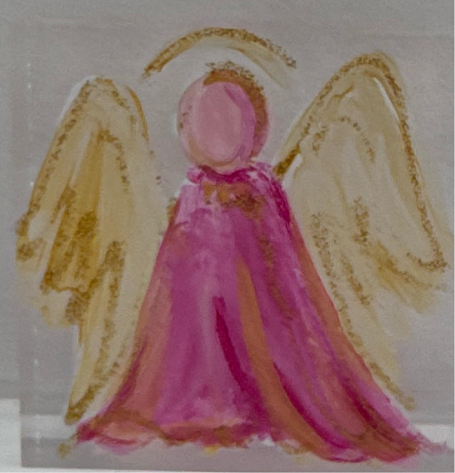 Angel Acrylic Block