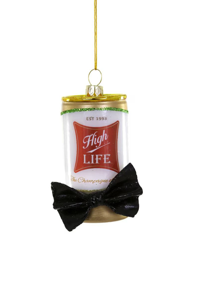 High Life Beer Ornament