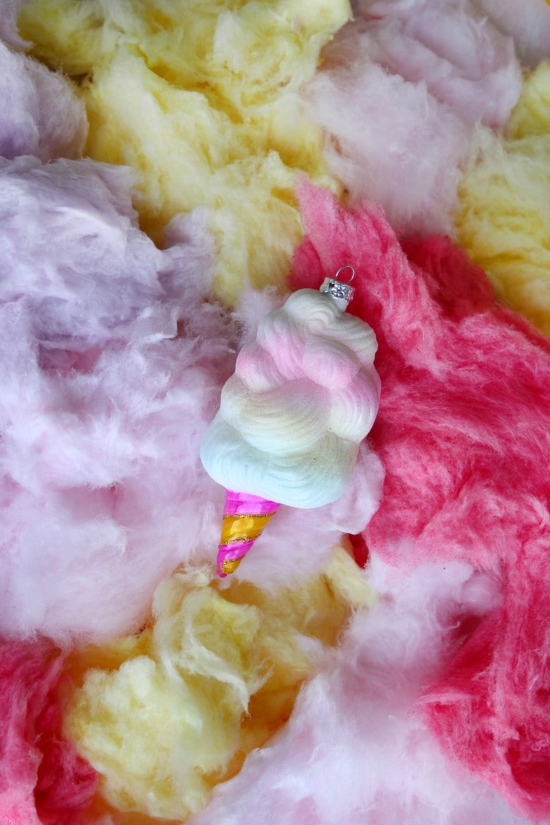 Cotton Candy Ornament