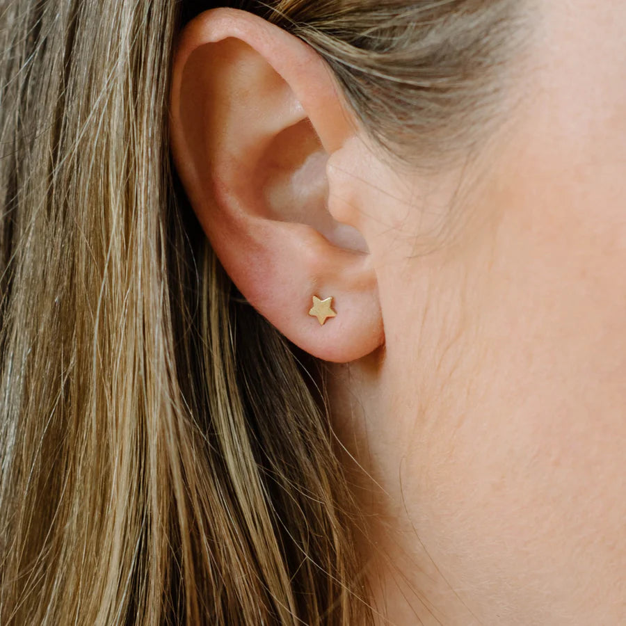 Tiny Star Earrings