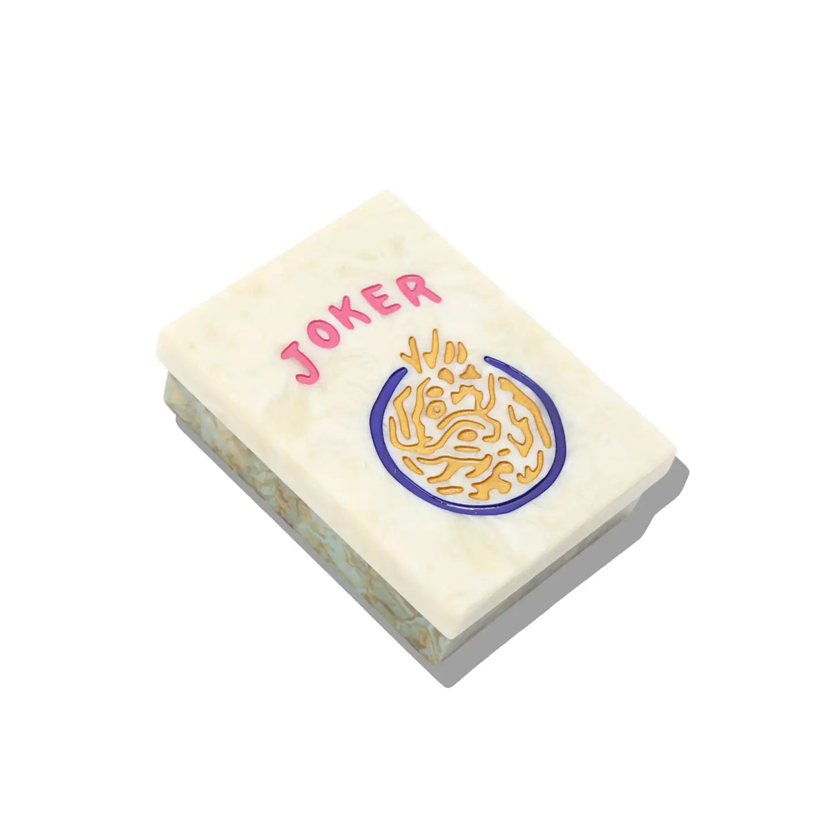 Hand Painted Joker Mahjong Box