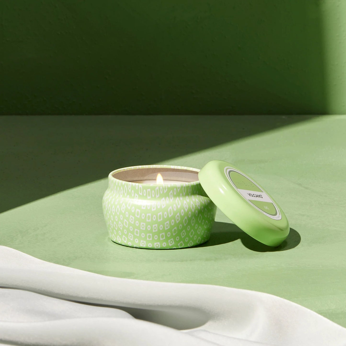 Volcano Iced Matcha Mini Tin Candle, 3 oz