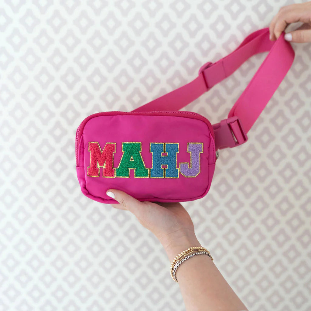 Tween Tile & Travel Belt Bag: Pink