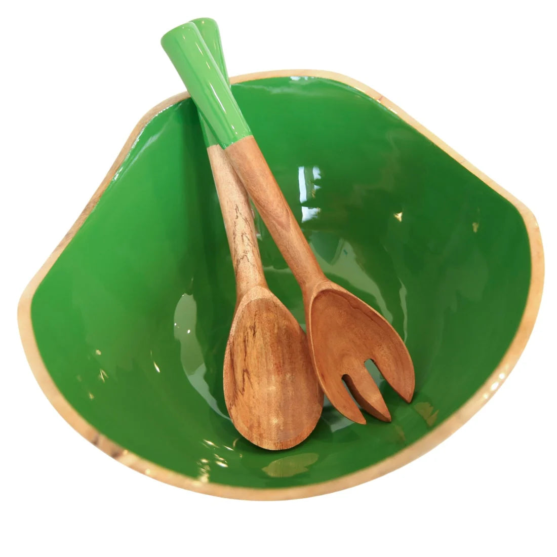 Montauk Bowl Set Bright Green
