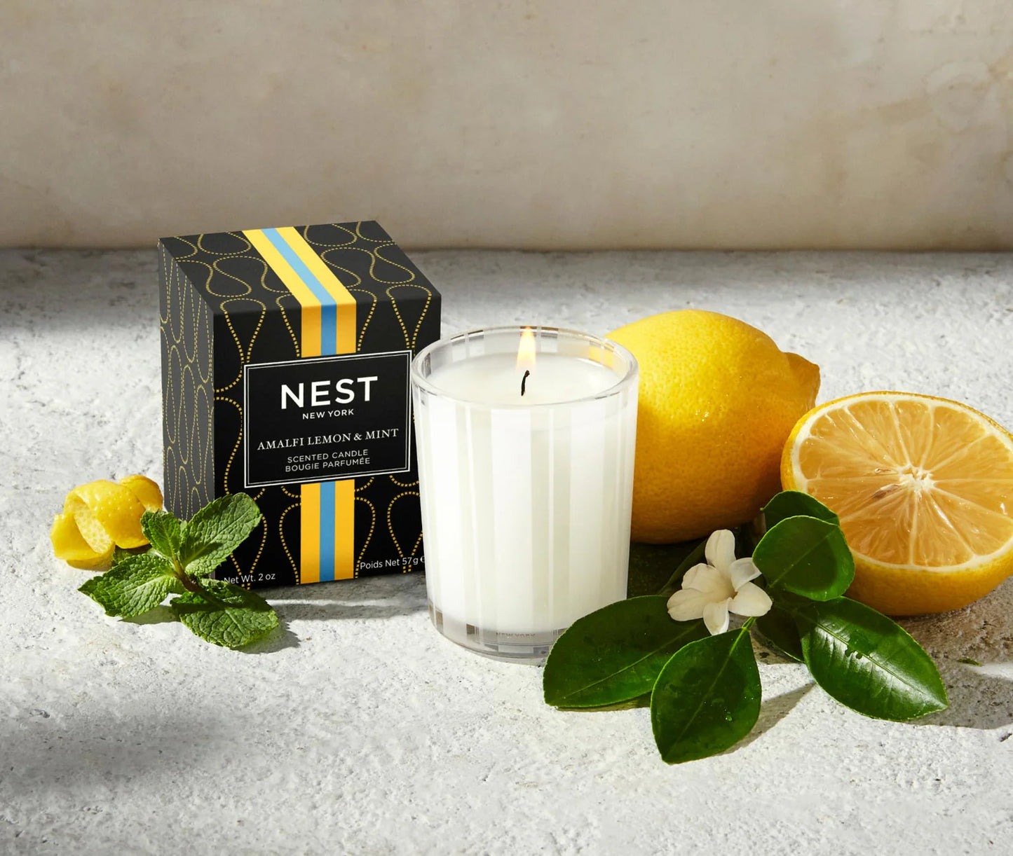 NEST Votive Candle 2oz - Amalfi Lemon & Mint