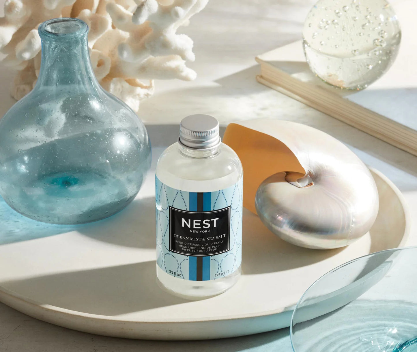 NEST Reed Diffuser Liquid Refill - Ocean Mist & Sea Salt