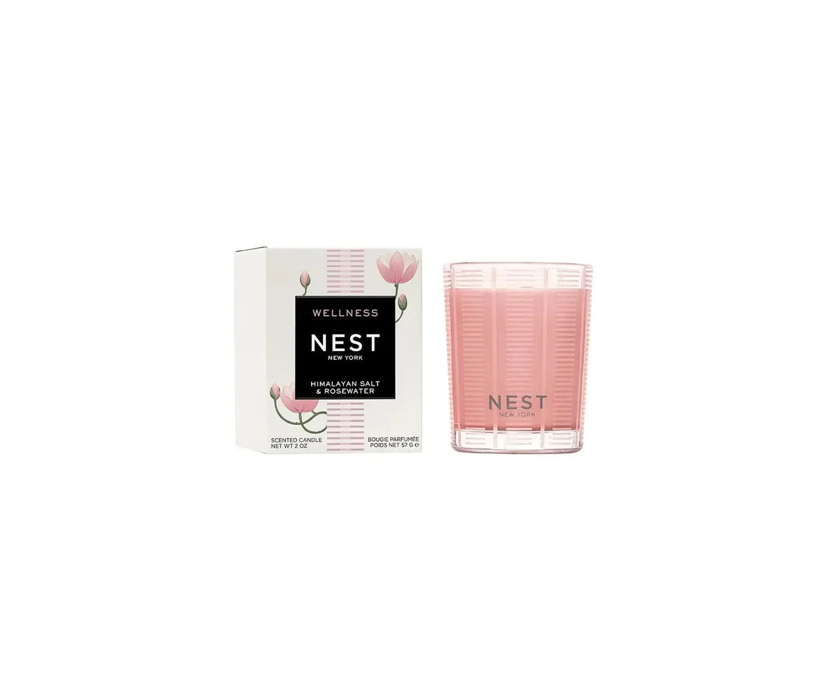 NEST Votive Candle 2oz. - Himalayan Salt + Rosewater
