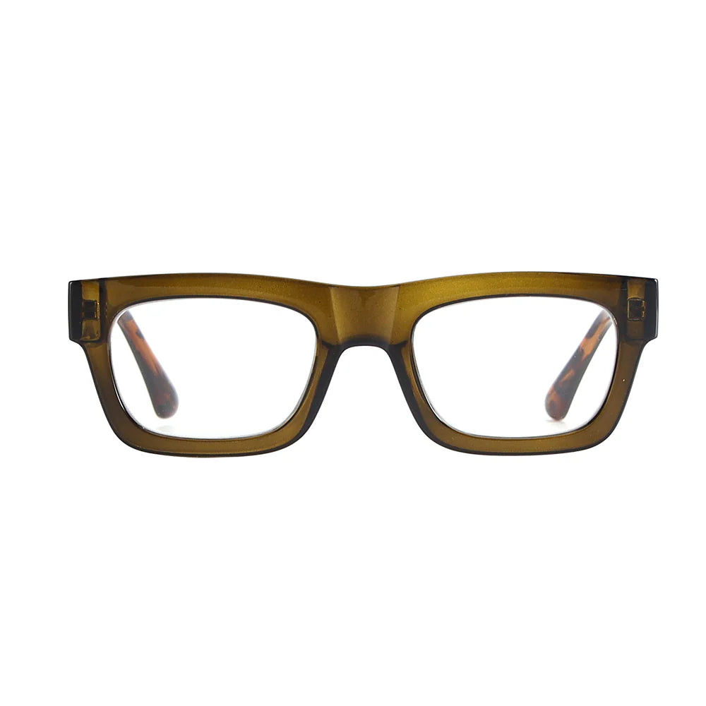 Ollie | Olive Tortoise | Green | Blue Light