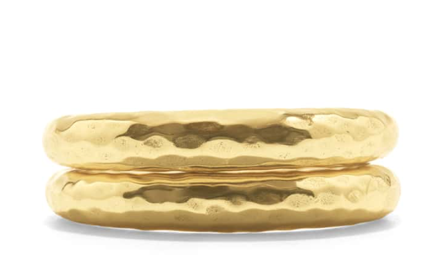 Cleopatra Slice Stacking Ring Set - Gold