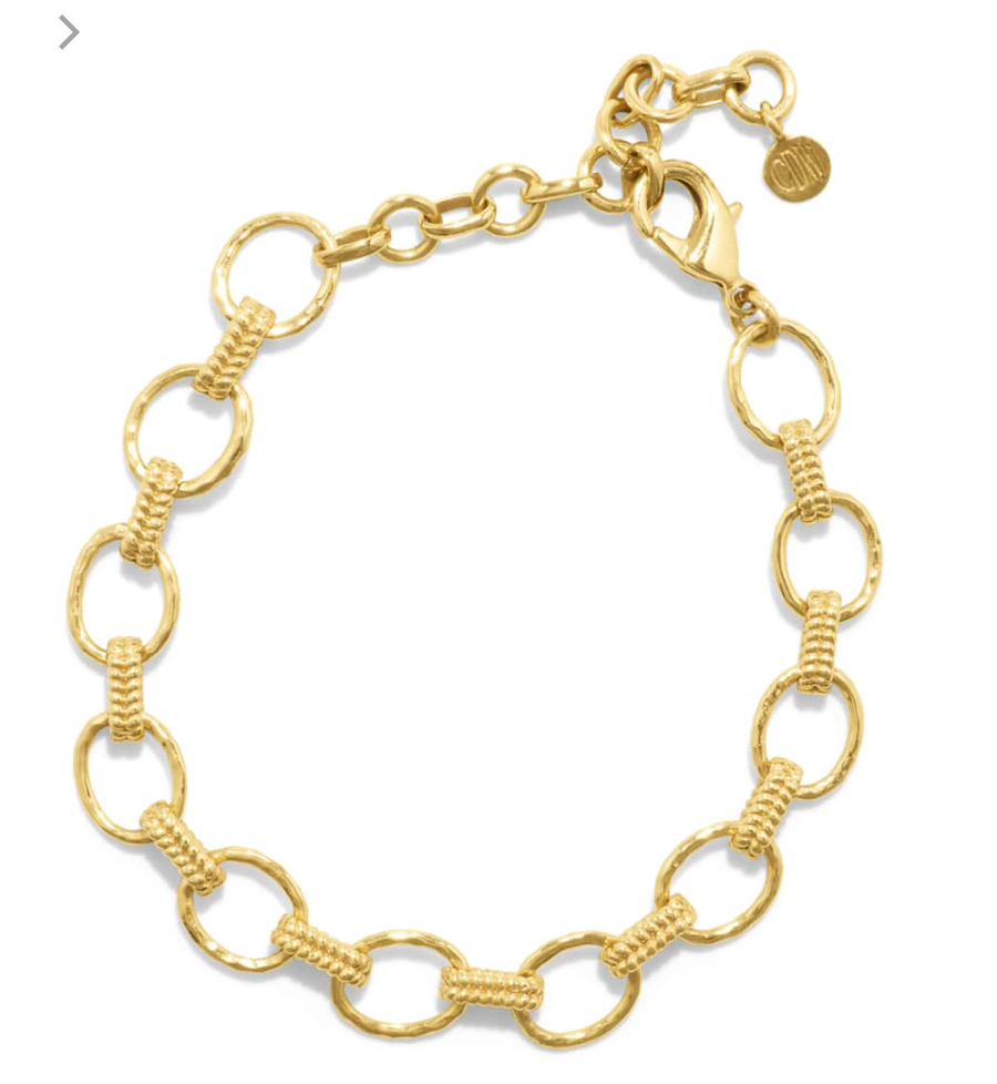 Cleopatra Small Link Bracelet - Gold