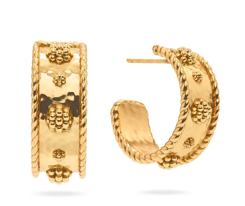 Berry Classic Small Hoop Earrings Gold