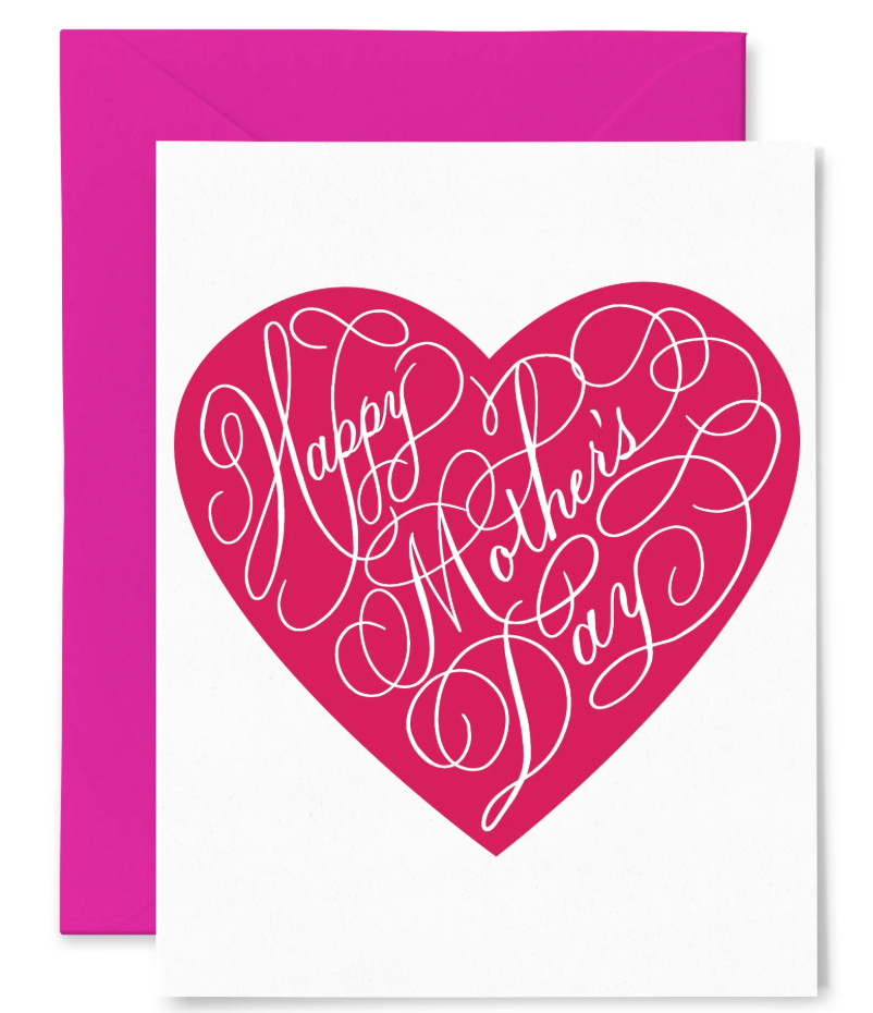 Mom Heart Greeting Card