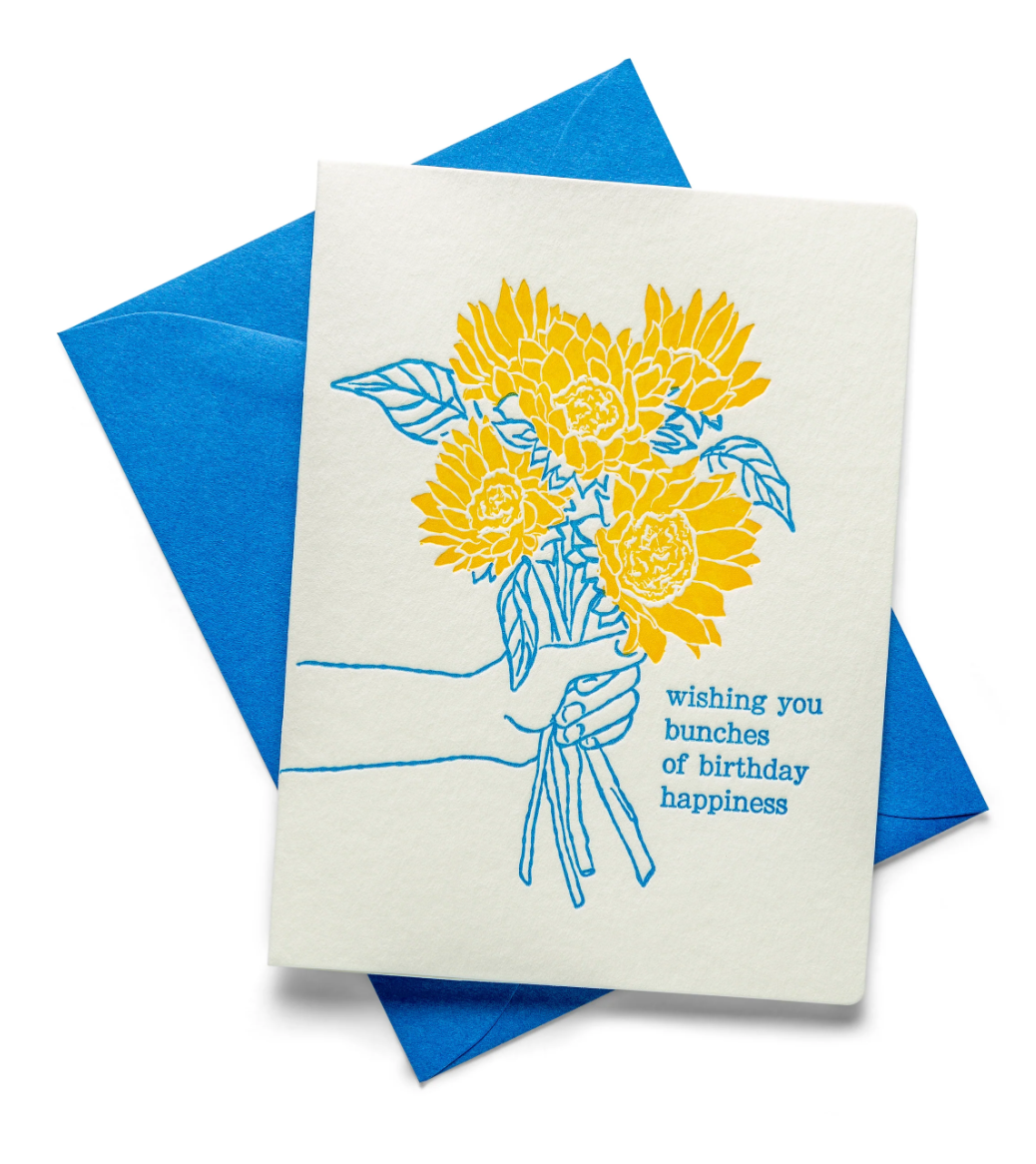 Bunches of Birthday Greeting Card