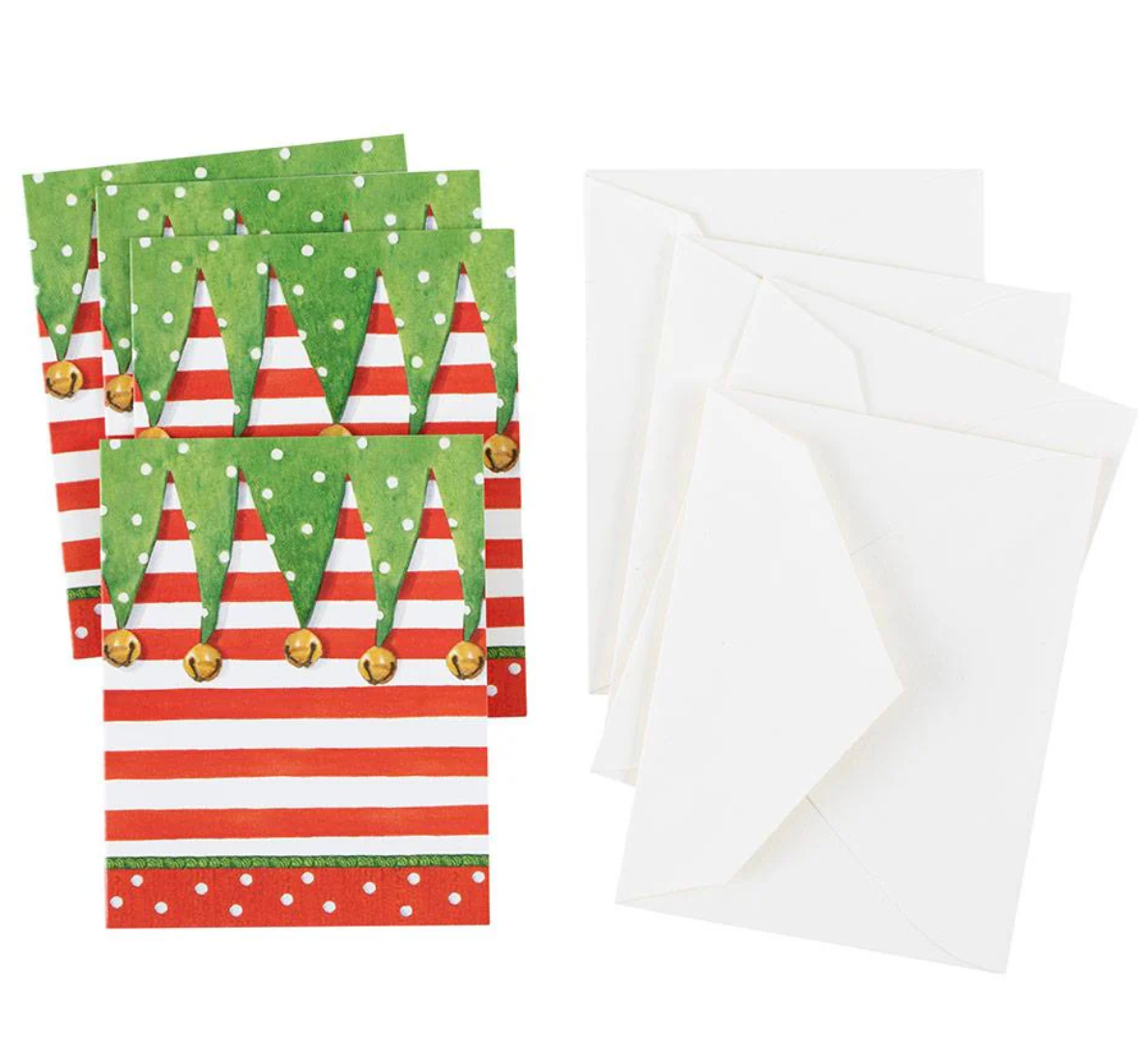 Stocking Stripe Gift Enclosure 4-Pack