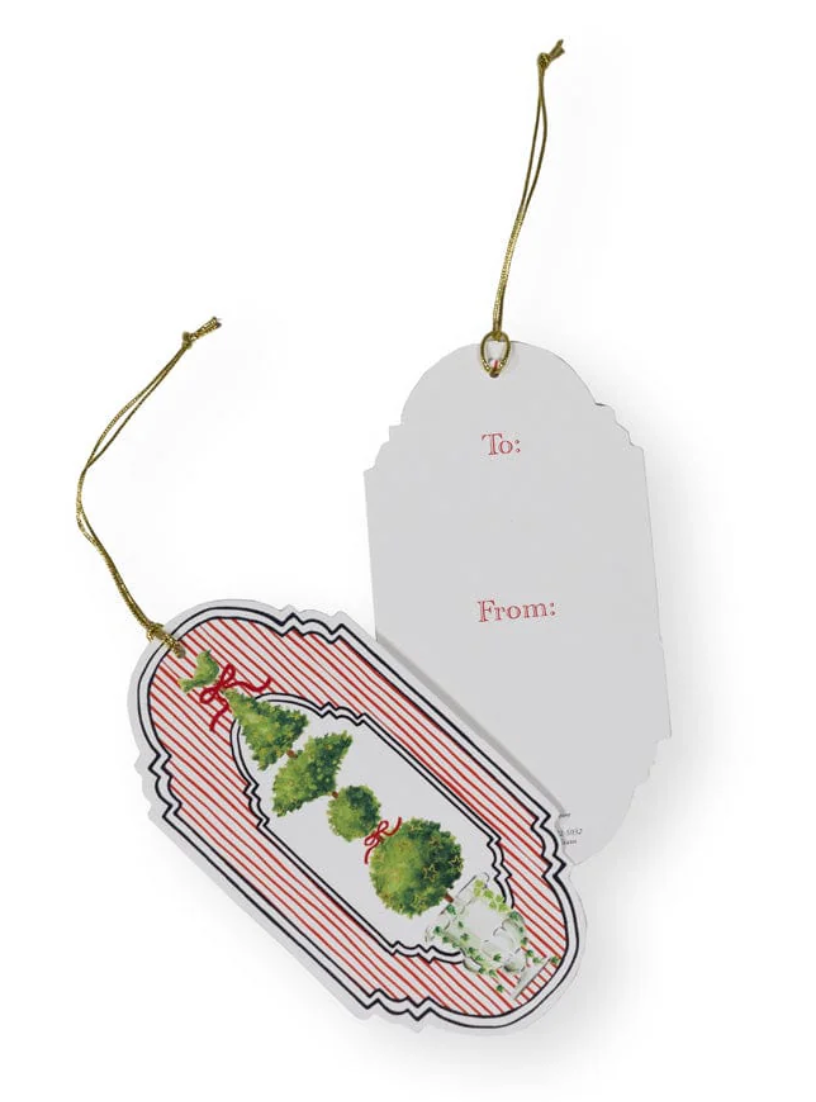 Eloise Topiary Gift Tags - 4 Per Package