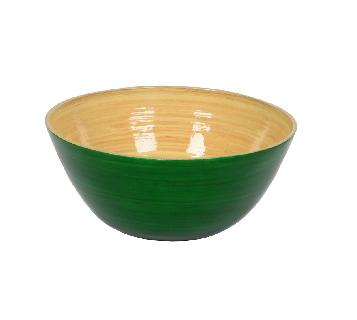 Bamboo Noodle Bowl, Dark Green