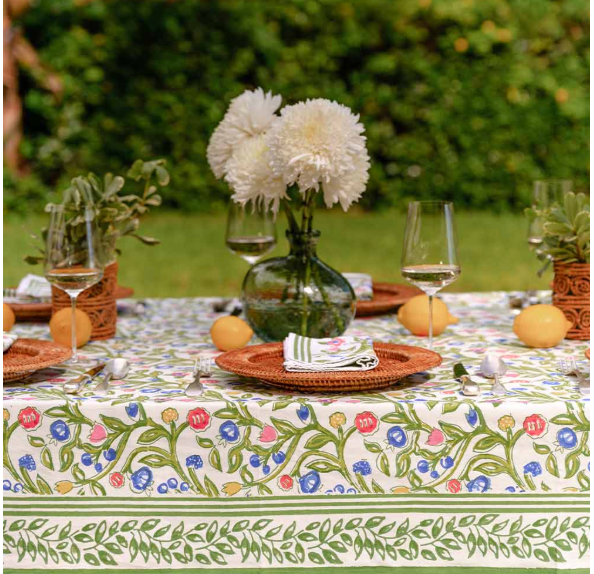 Emma Tablecloth | 90" Round