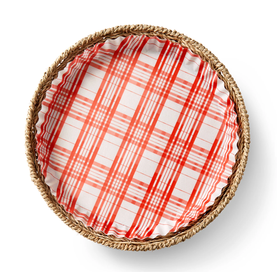 Red Plaid Pre Formed Liners