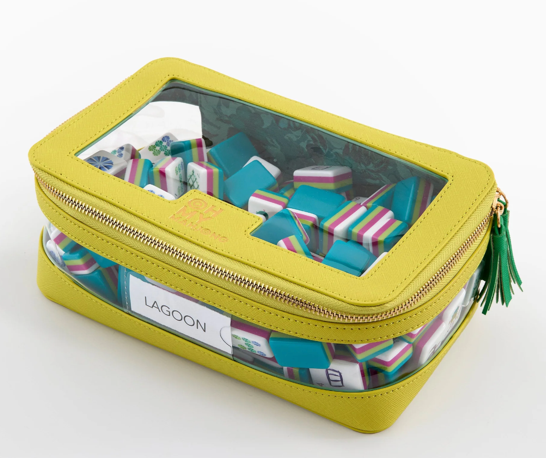Chartreuse Tile Storage Bag