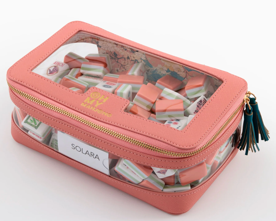 Coral Tile Storage Bag