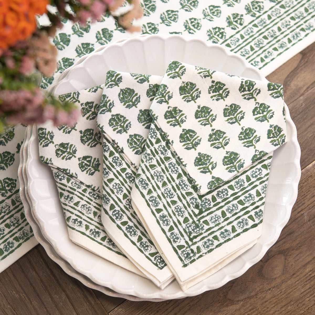 Elise Green Napkin