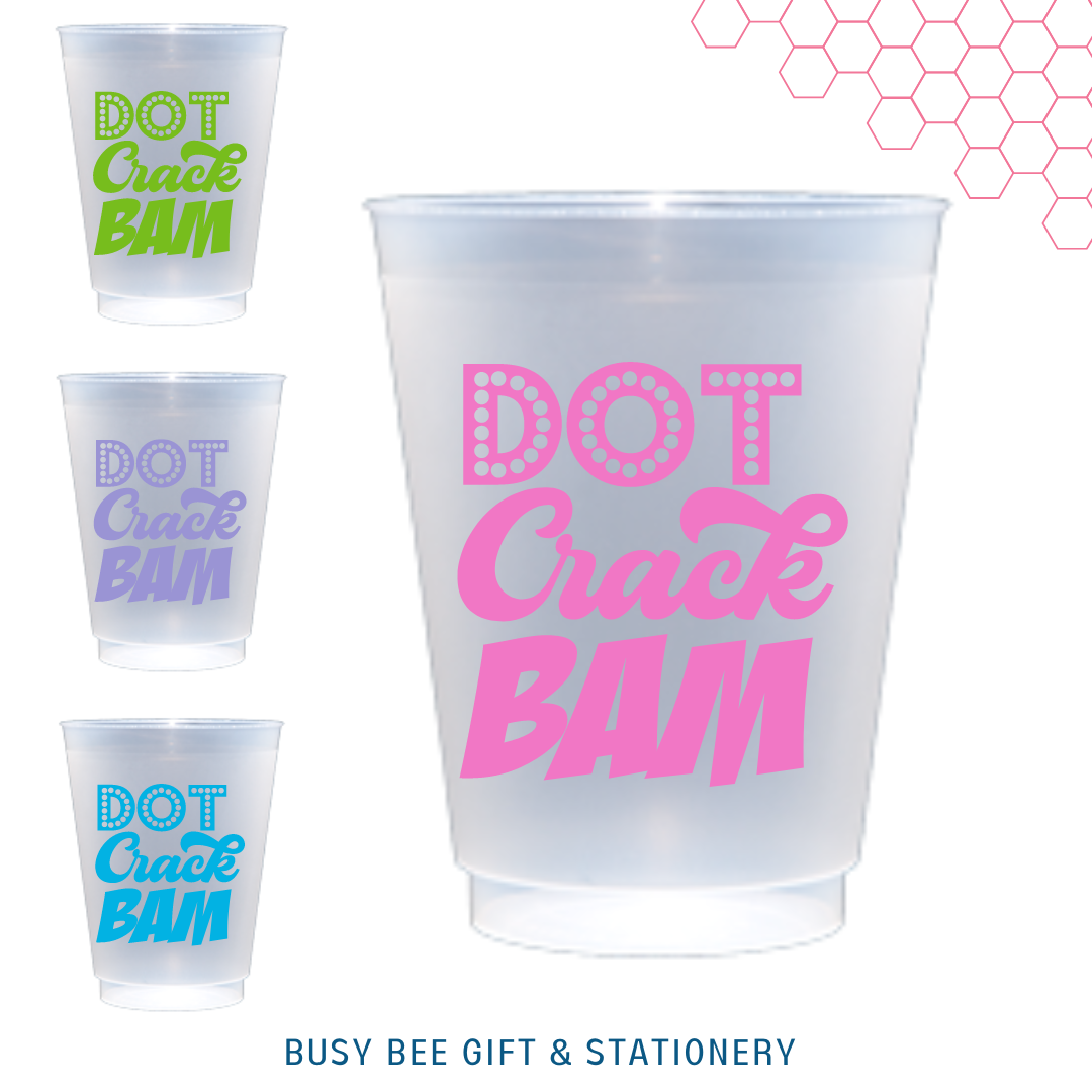 Dot Crack Bam Shatterproof Cups