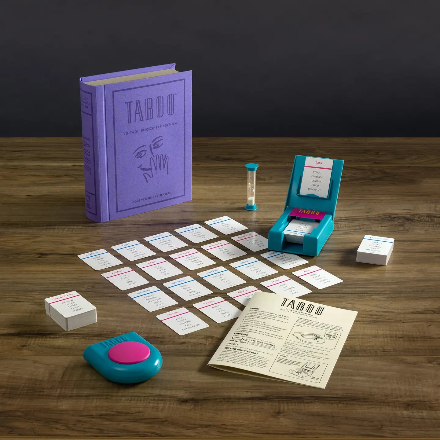 Taboo Vintage Bookshelf Classic Board Game