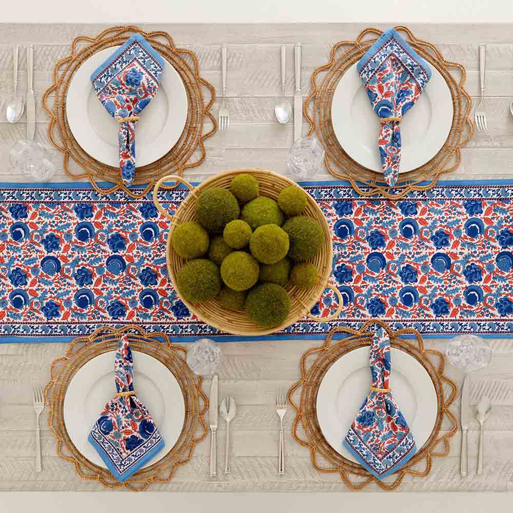Bamboo Cane Placemat - Set of 4